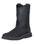 Establo Men’s Work Boot Grasso Leather - Black 312