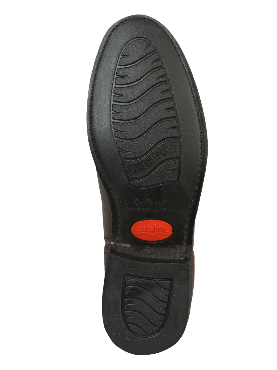 Establo Men's Work Boot - Leather Grasso - Shedron 316 — view 5