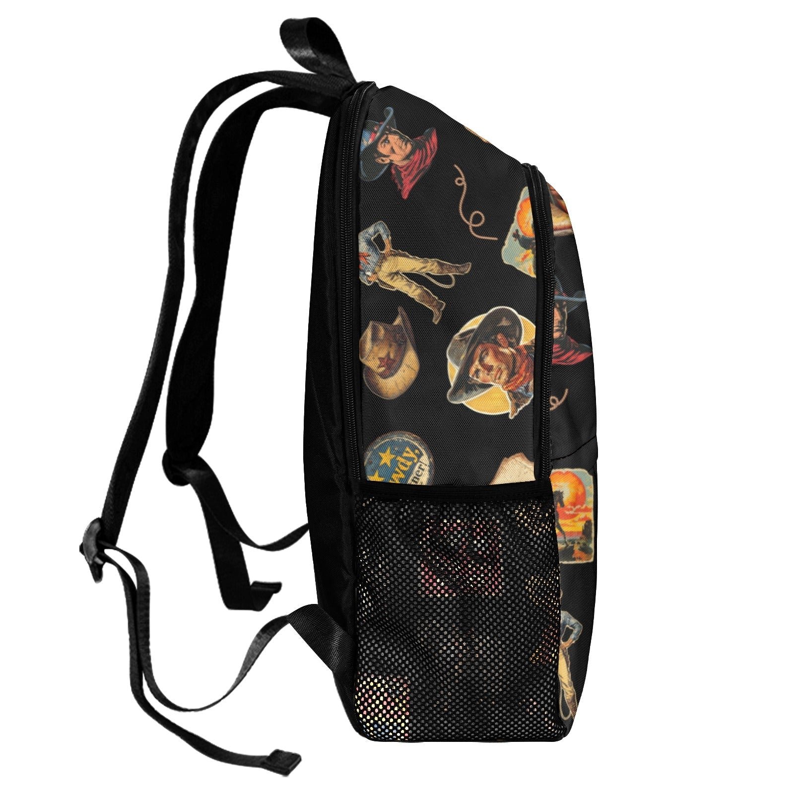 Baha Ranch Vintage Cowboy Collage Western Backpack by Baha Ranch Western Wear - product image 5