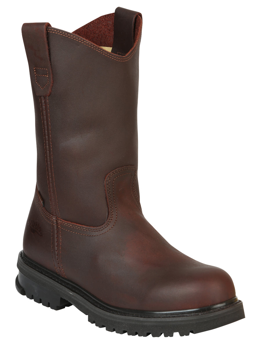 Work Boot Establo - Leather Grasso - Shedron 13351 — view 2