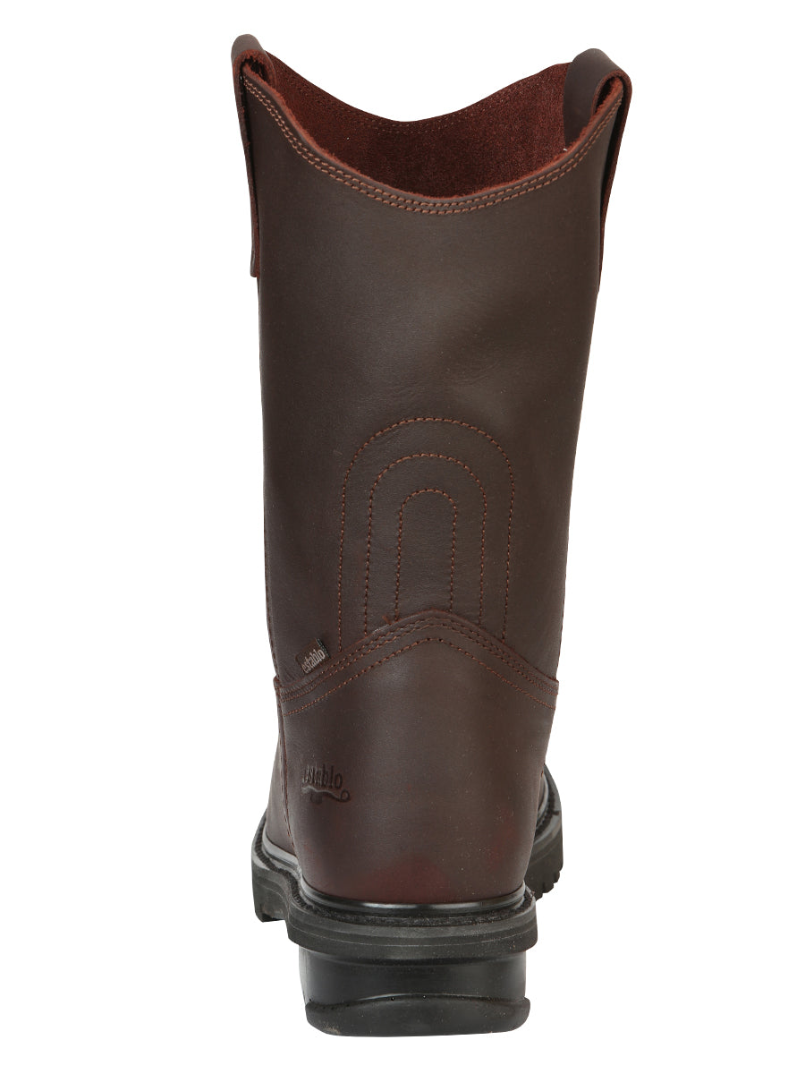 Work Boot Establo - Leather Grasso - Shedron 13351 — view 4