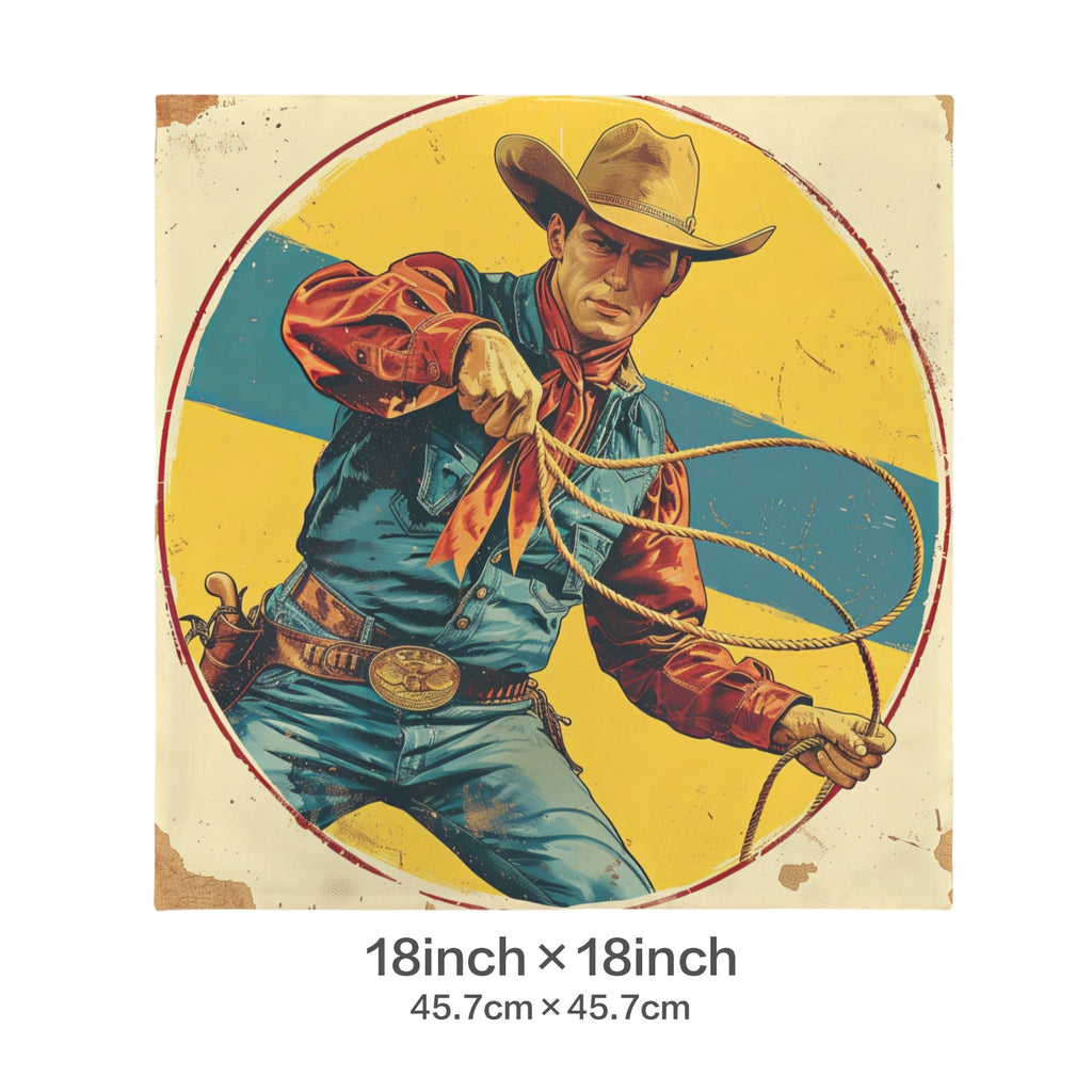 Baha Ranch Rodeo Cowboy Velvety Soft Pillow Case Made in America by Baha Ranch Western Wear - product image 3