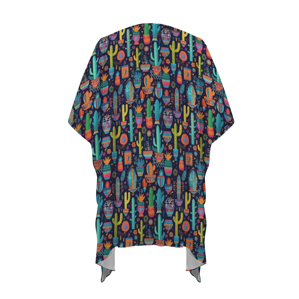 Baha Ranch Crazy Cactus Lady Duster Kimono Coverup by Baha Ranch Western Wear - product image 5