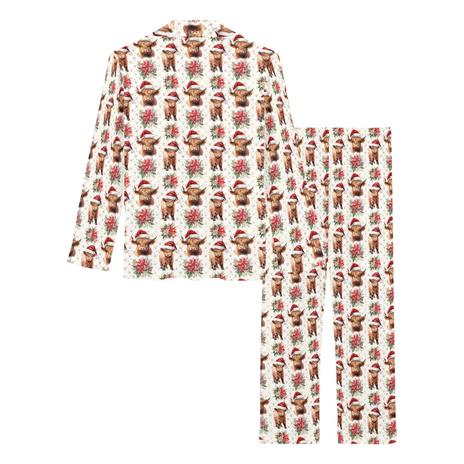 Baha Ranch Christmas Highland Women's Western Pajama Set by Baha Ranch Western Wear - product image 4