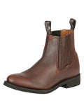 ESTABLO Men’s Leather Ankle Work Cowboy Boot - Bull Fight Leather - Honey 22954