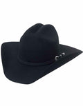 El General 50X Premium Wool Cowboy Hat Made in Mexico – Style "Marlboro" Black – 23084