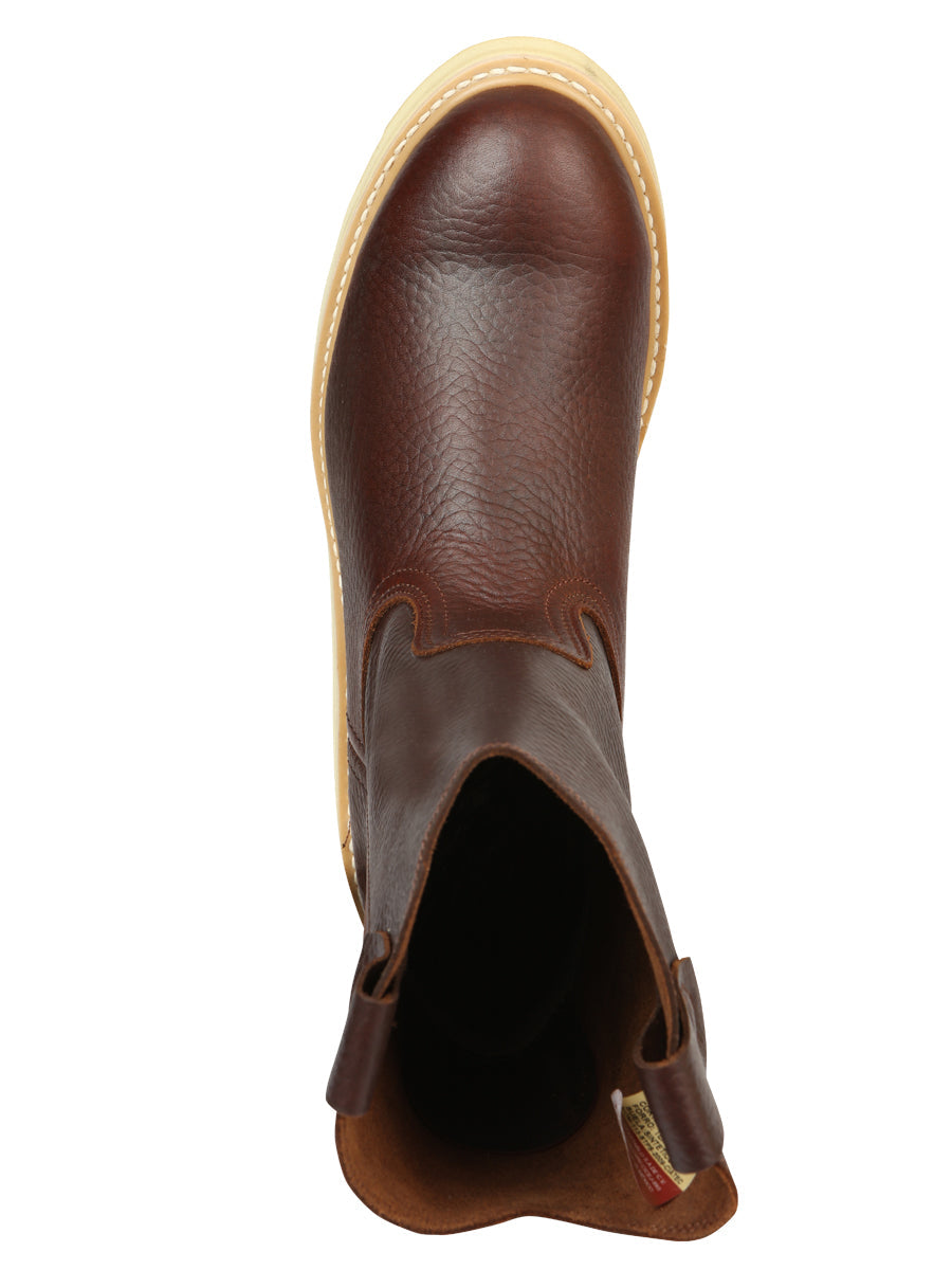ESTABLO Men’s Leather Work Boot - Made in Mexico - Honey 23369 — view 9