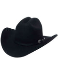 El General 50X Premium Wool Cowboy Hat - Made in Mexico - Style "Sebastian" Black 25650