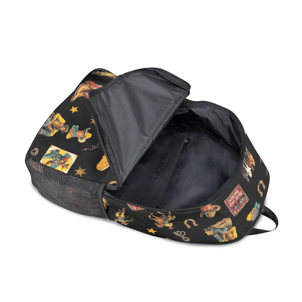 Baha Ranch Vintage Cowboy Collage Western Backpack by Baha Ranch Western Wear - product image 8