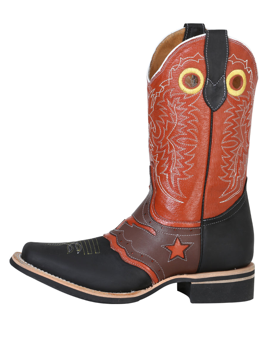 El General Rodeo Boot - Crazy Black 33305 — view 2