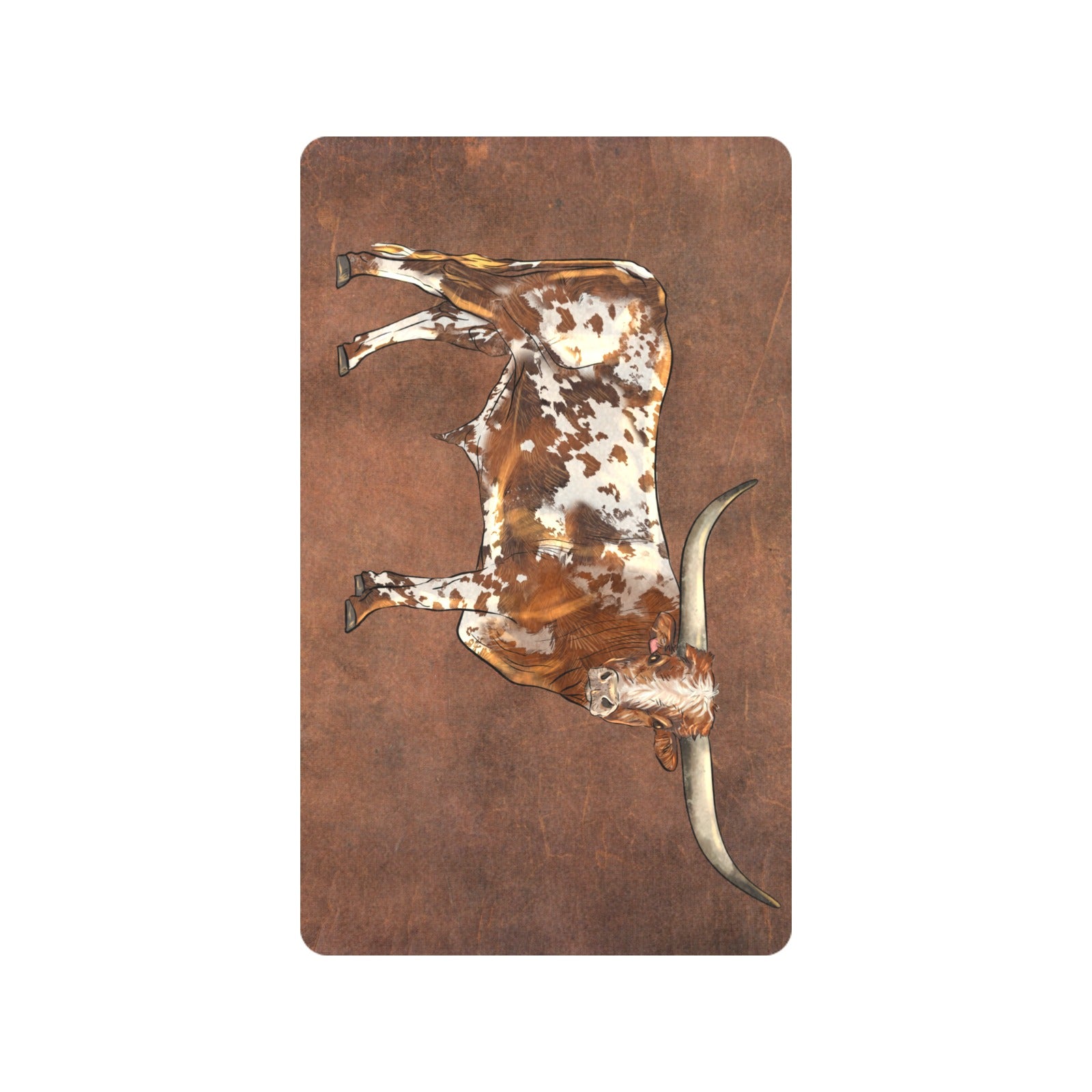 Longhorn Western Floor Mat 30" x 18" Made in America by Baha Ranch Western Wear - product image 4