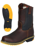 ESTABLO Men’s Leather Work Boot - Made in Mexico - Bull Fight Shedron 41538