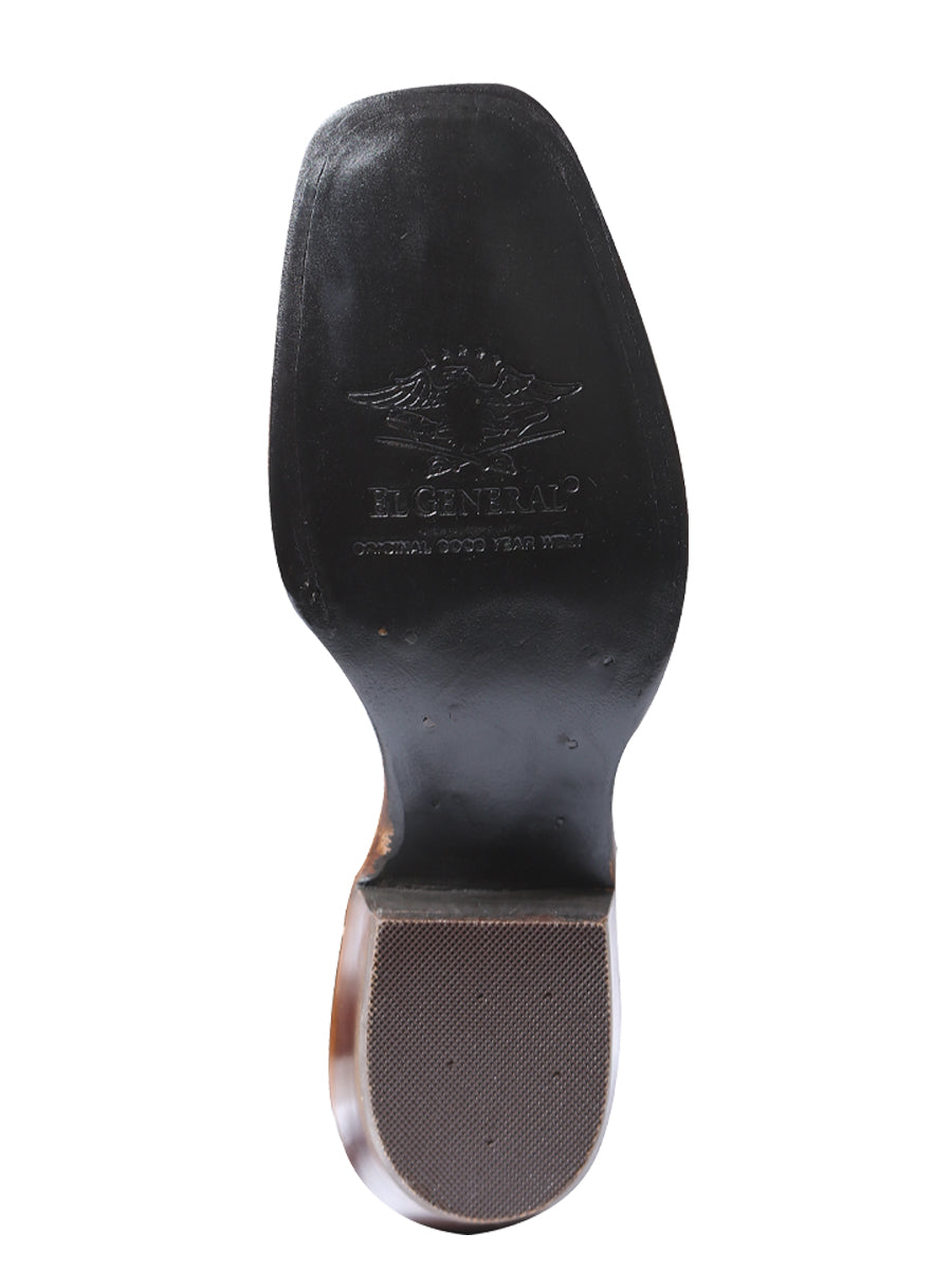 El General Rodeo Boot - Suede Brown 42025 — view 2