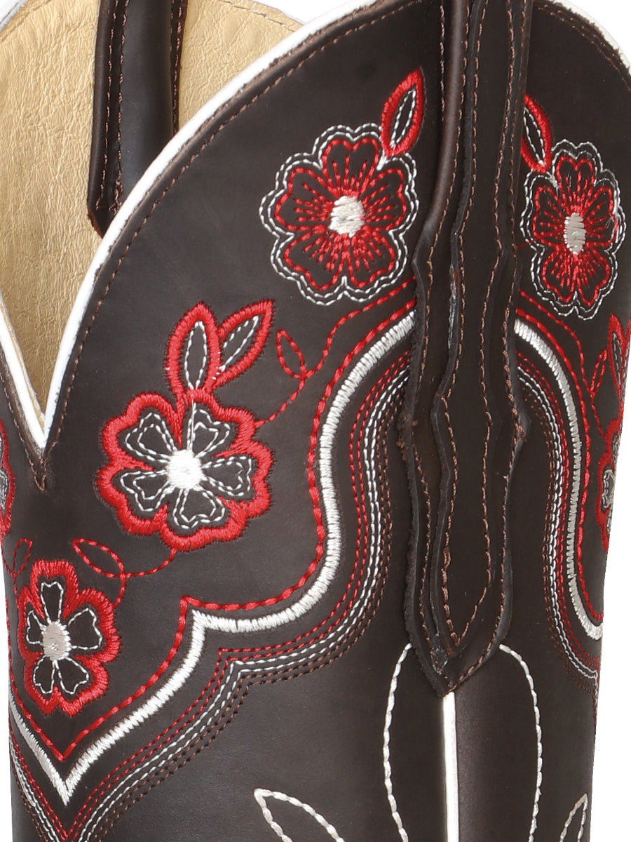 El General Womens Rodeo Boot- Dark Chocolate 42981 — view 4