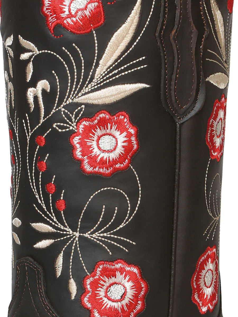 El General Womens Rodeo Boot- Dark Chocolate 42982 — view 4