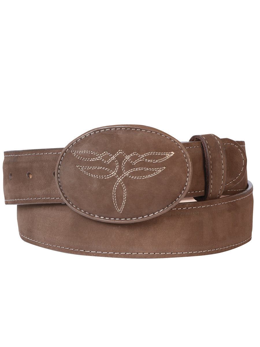 El General Women’s Western Belt - Camel 43185