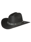 El General Kids Unisex Suede Western Cowboy Hat - Black 44243