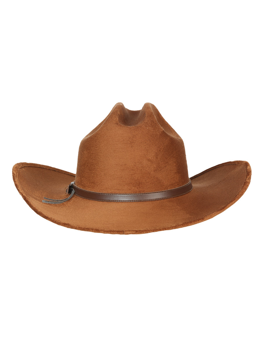 El General Kids Unisex Suede Western Cowboy Hat - Brown 44244 — view 6
