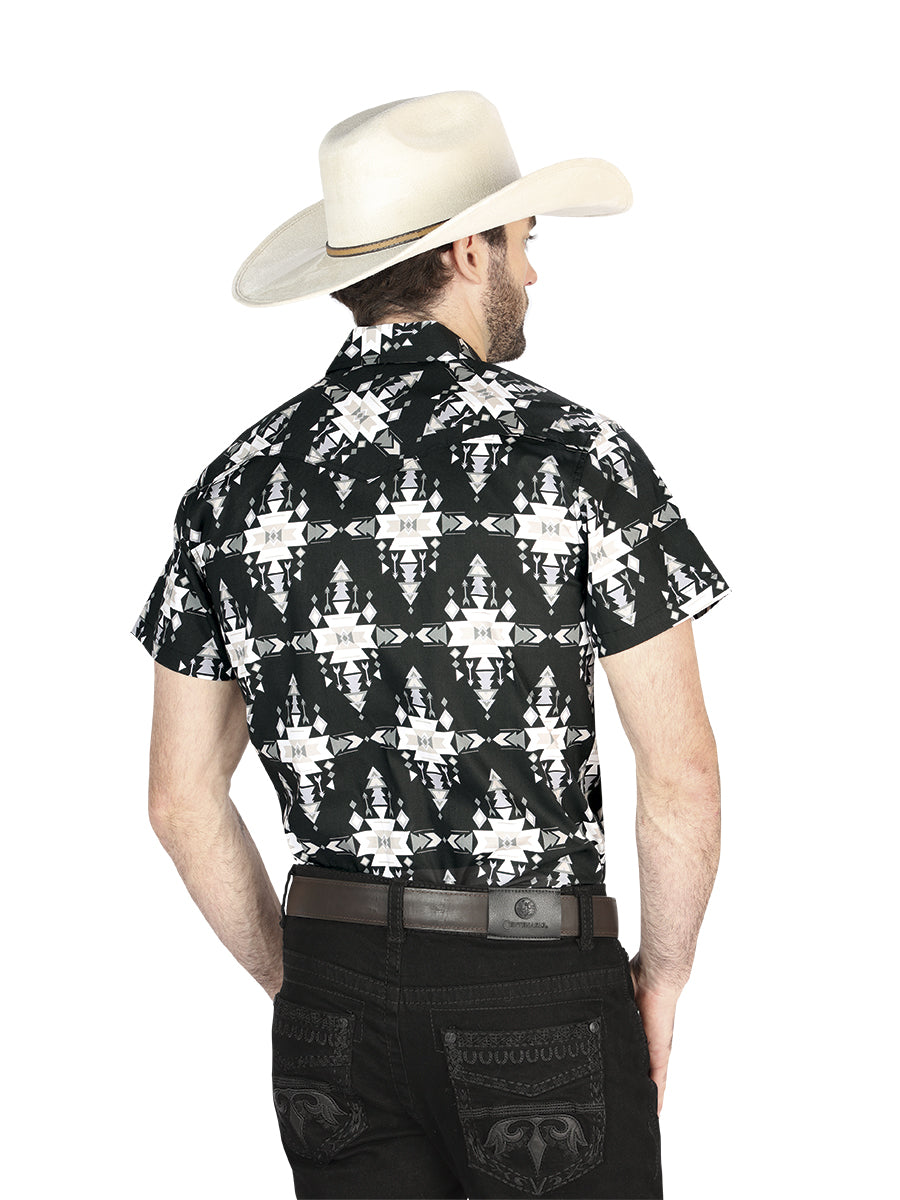 El General Western Shirt - Black 44447 — view 2