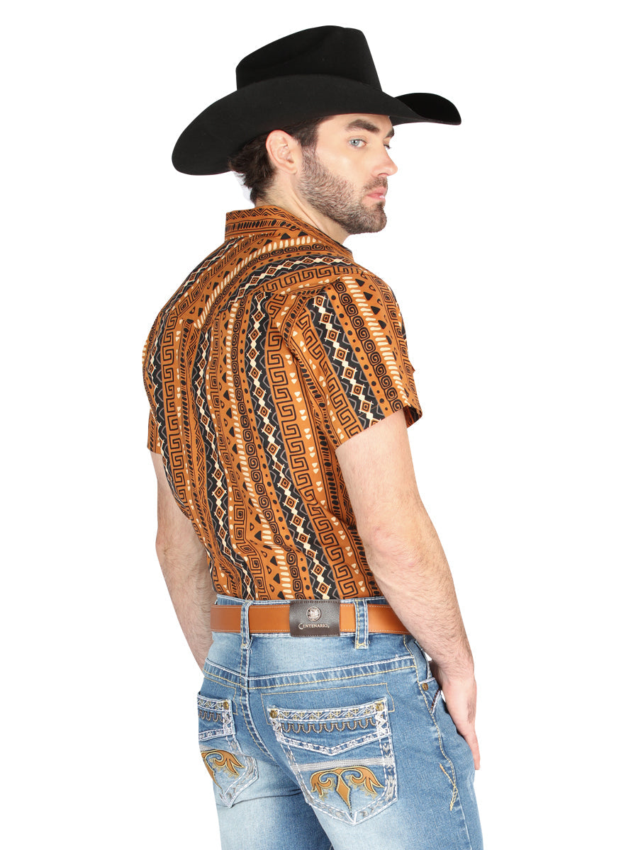 El General Western Shirt - Mustard 44455 — view 2