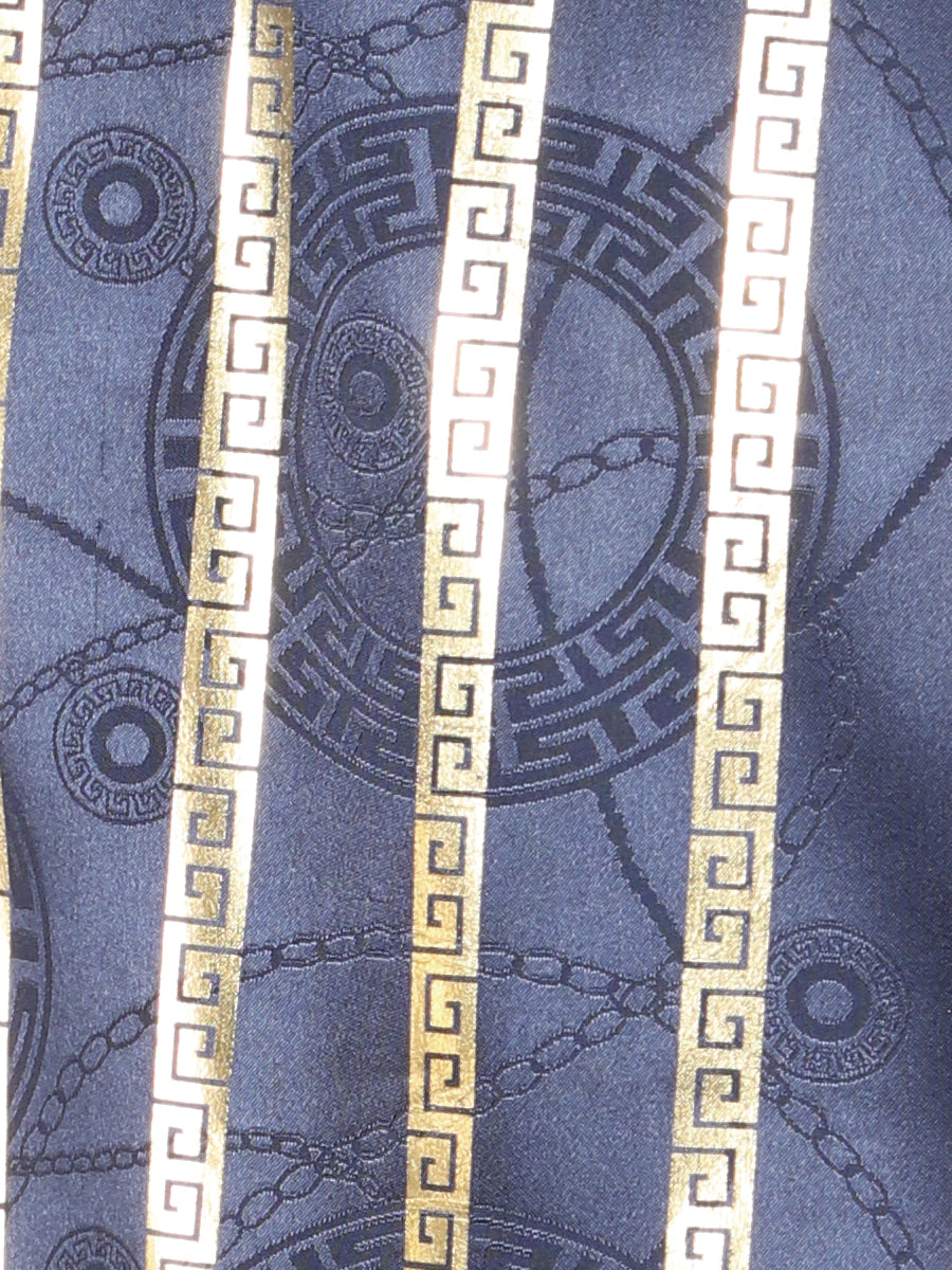 El General Navy/Gold Casual Long-Sleeve Shirt 44553 — view 5