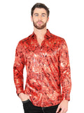 El General Red Casual Long-Sleeve Shirt 44592