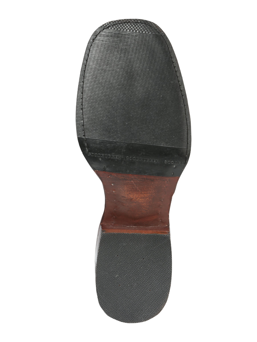 El General Rodeo Boot- Imit Avestruz - Brown 44665 — view 6