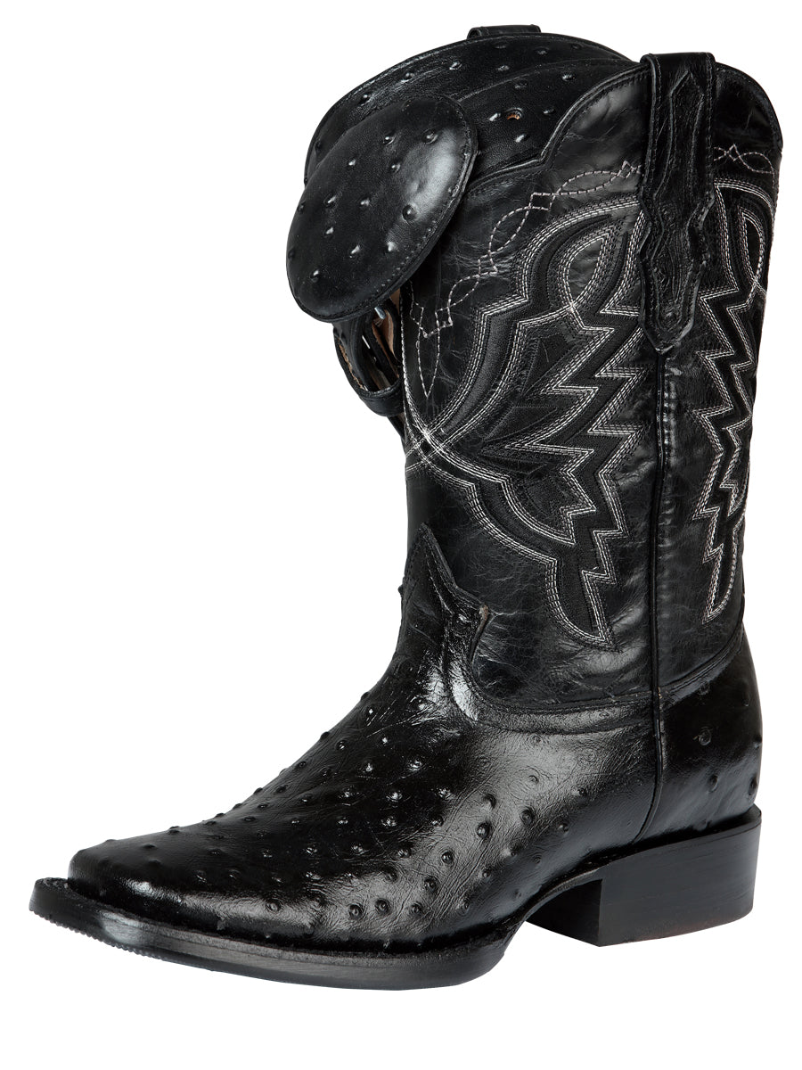 El General Rodeo - Printed Osther skin boot - Black 44673 — view 3