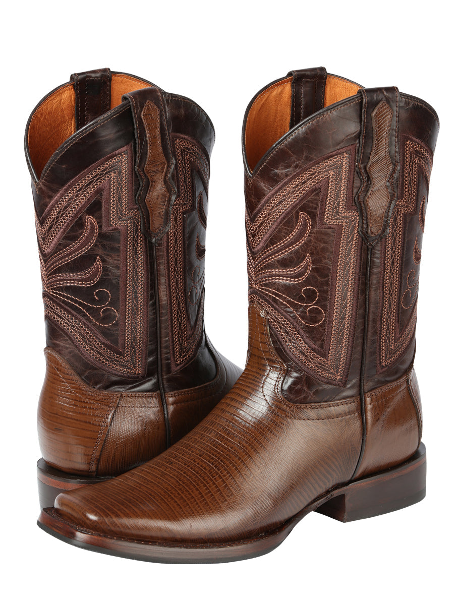 El General Rodeo - Printed Lizard leather boots - Brown 44674 — view 2