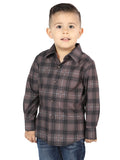 El General Moka/Olive Casual Long-Sleeve Shirt 44746