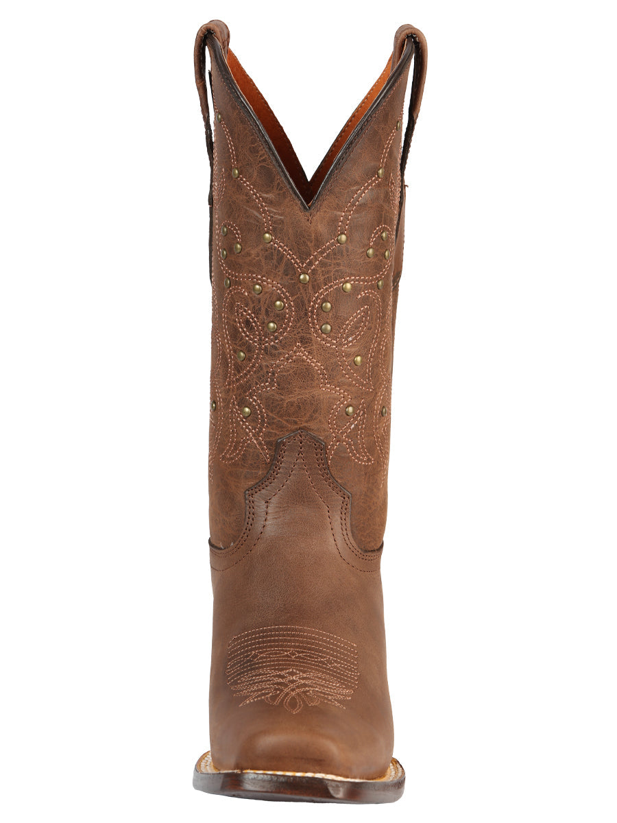 El General Women’s Rodeo Boot - Alazan Brown 44853 — view 4