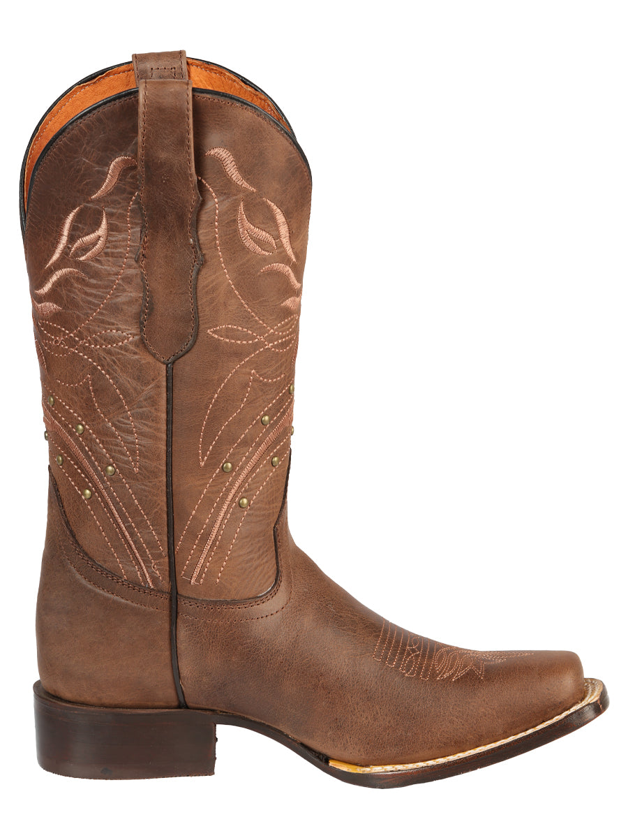 El General Women’s Rodeo Boot - Alazan Brown 44854 — view 3