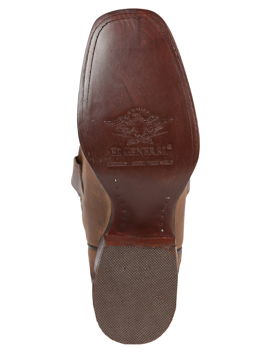 El General Women’s Rodeo Boot - Alazan Brown 44854 — view 6