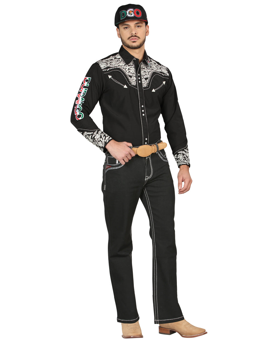 Centenario Bootcut Denim Jeans - Black 44964 — view 2