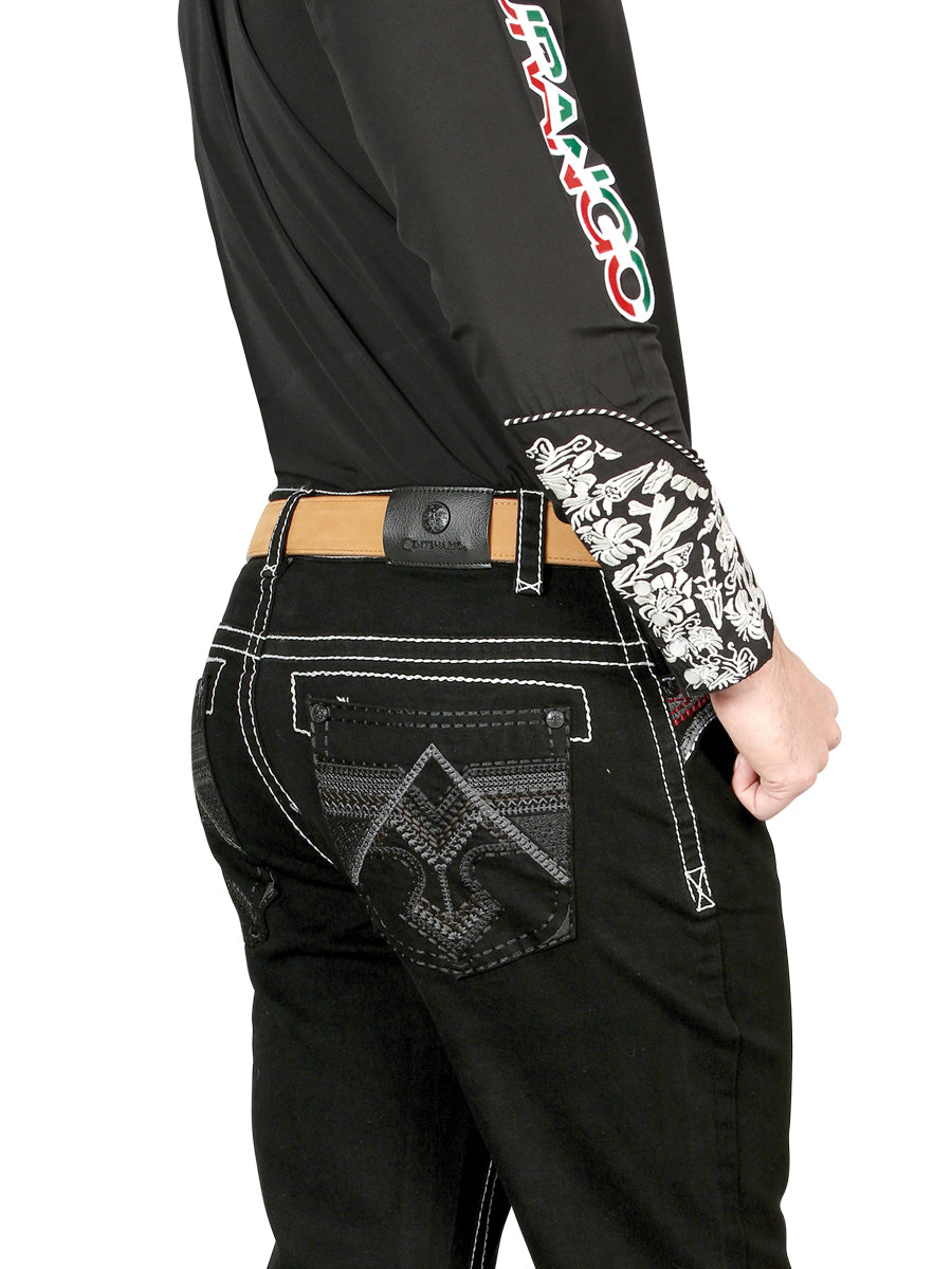 Centenario Bootcut Denim Jeans - Black 44964 — view 5