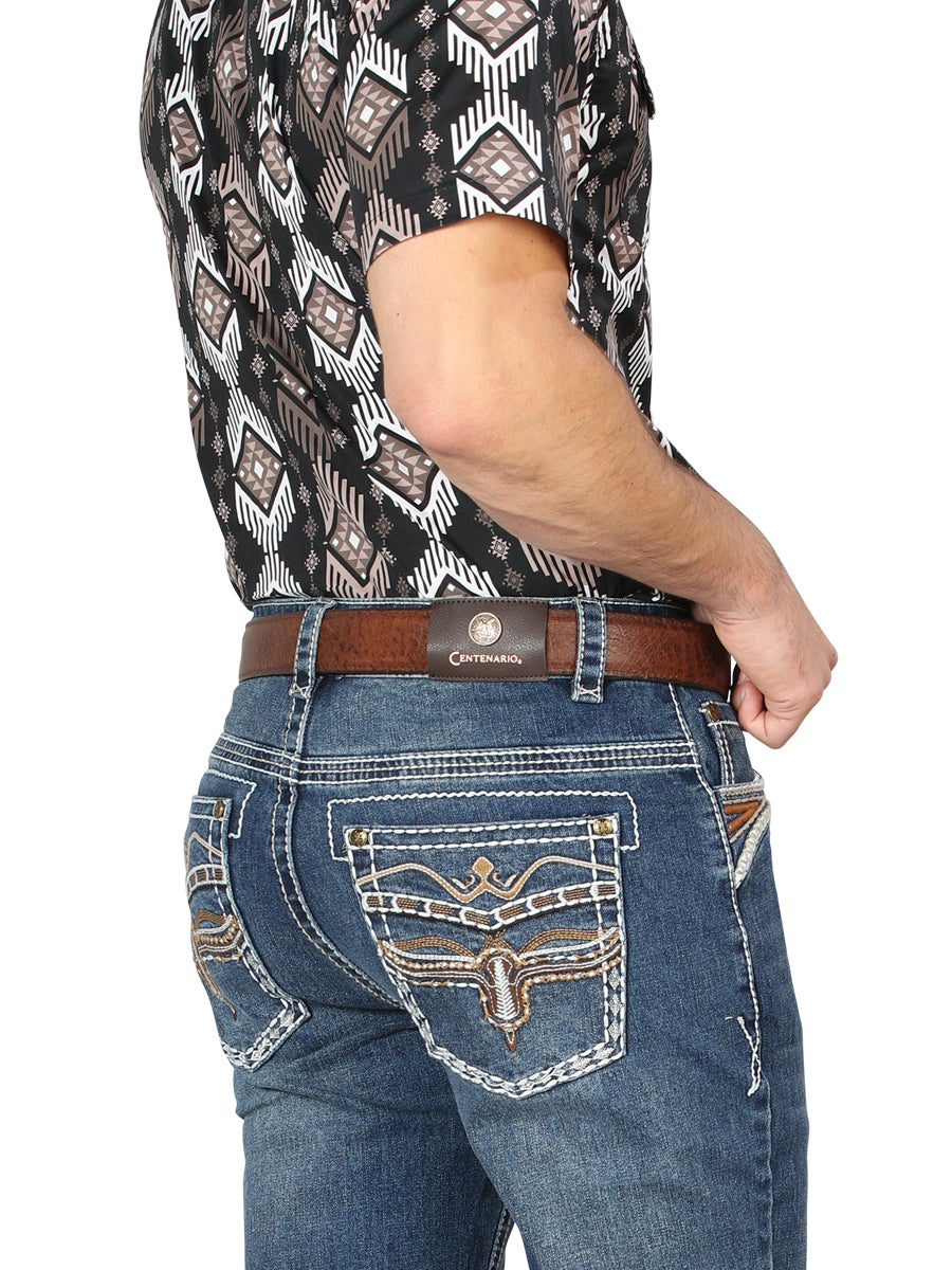 Centenario Bootcut Denim Jeans - Dark Blue 44970 — view 5