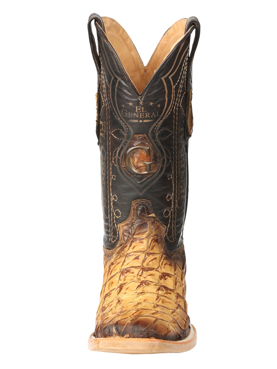 El General Men's Exotic Monster Fish Rodeo Cowboy Boots - Orix 45086 — view 2