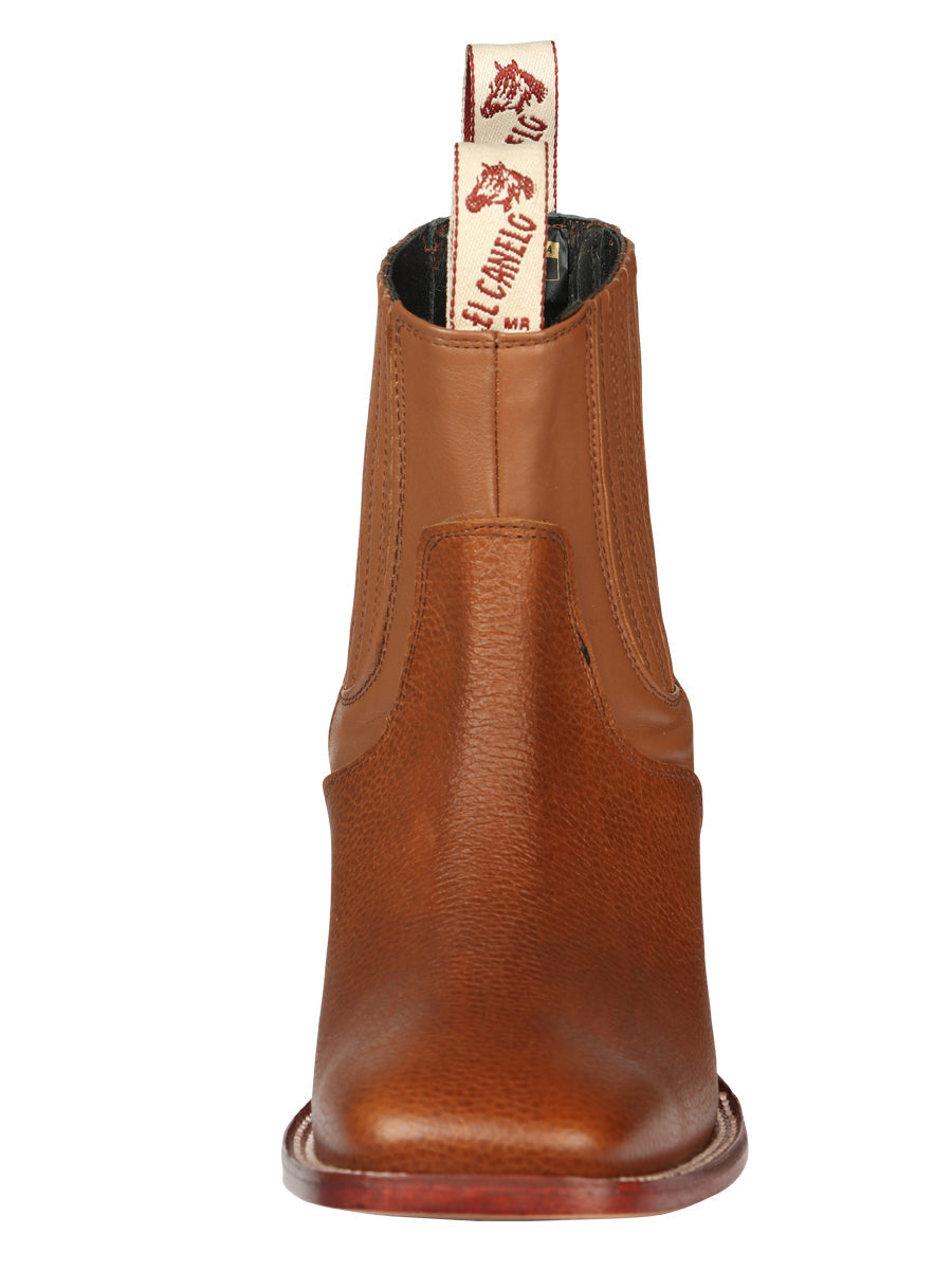 El Canelo Men’s Ankle Boots - Caisson Tan 45209 — view 3