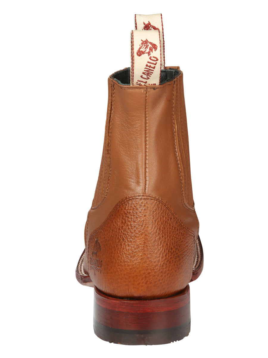 El Canelo Men’s Ankle Boots - Caisson Tan 45209 — view 4