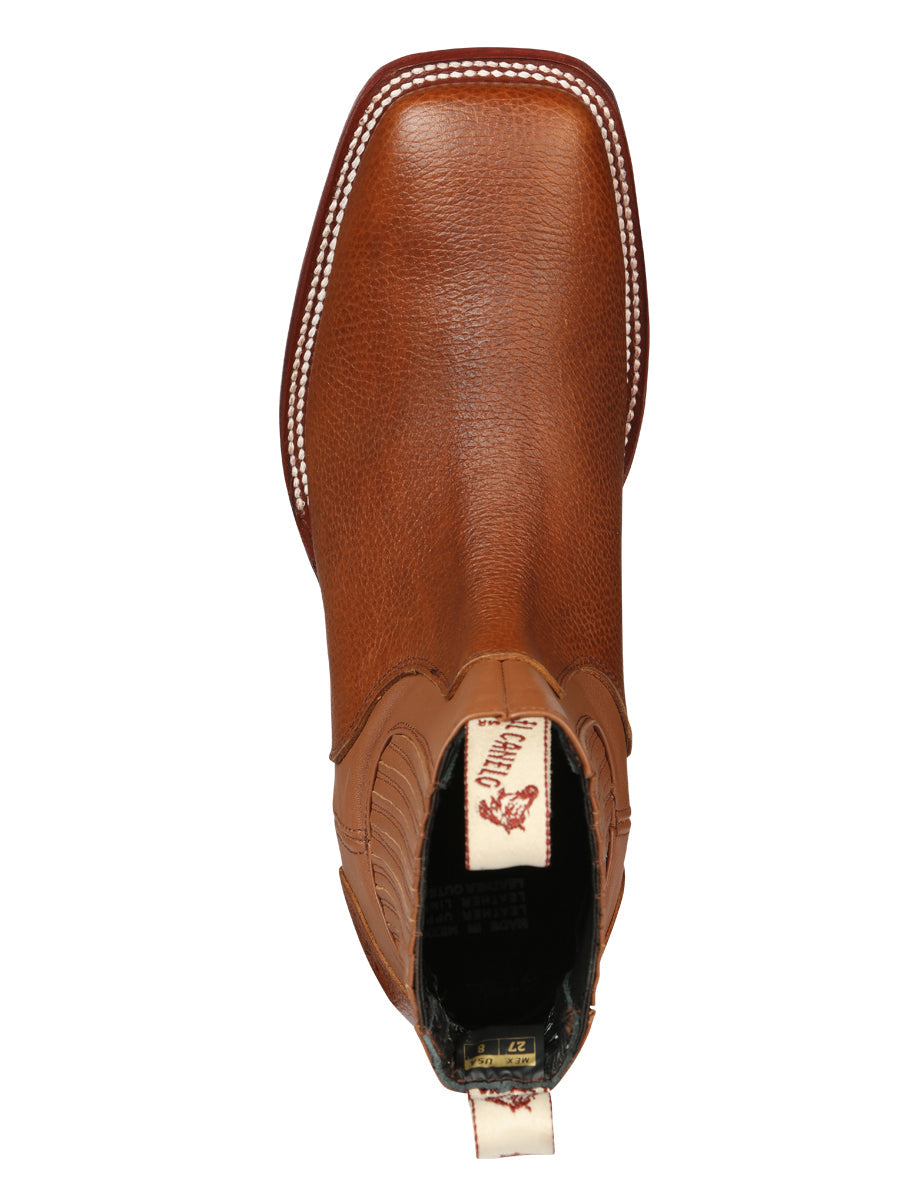 El Canelo Men’s Ankle Boots - Caisson Tan 45209 — view 5