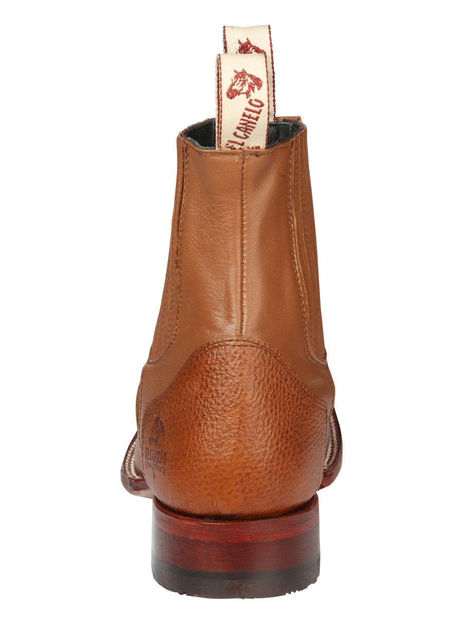 El Canelo Men’s Ankle Boots - Caisson Tan 45209 — view 8