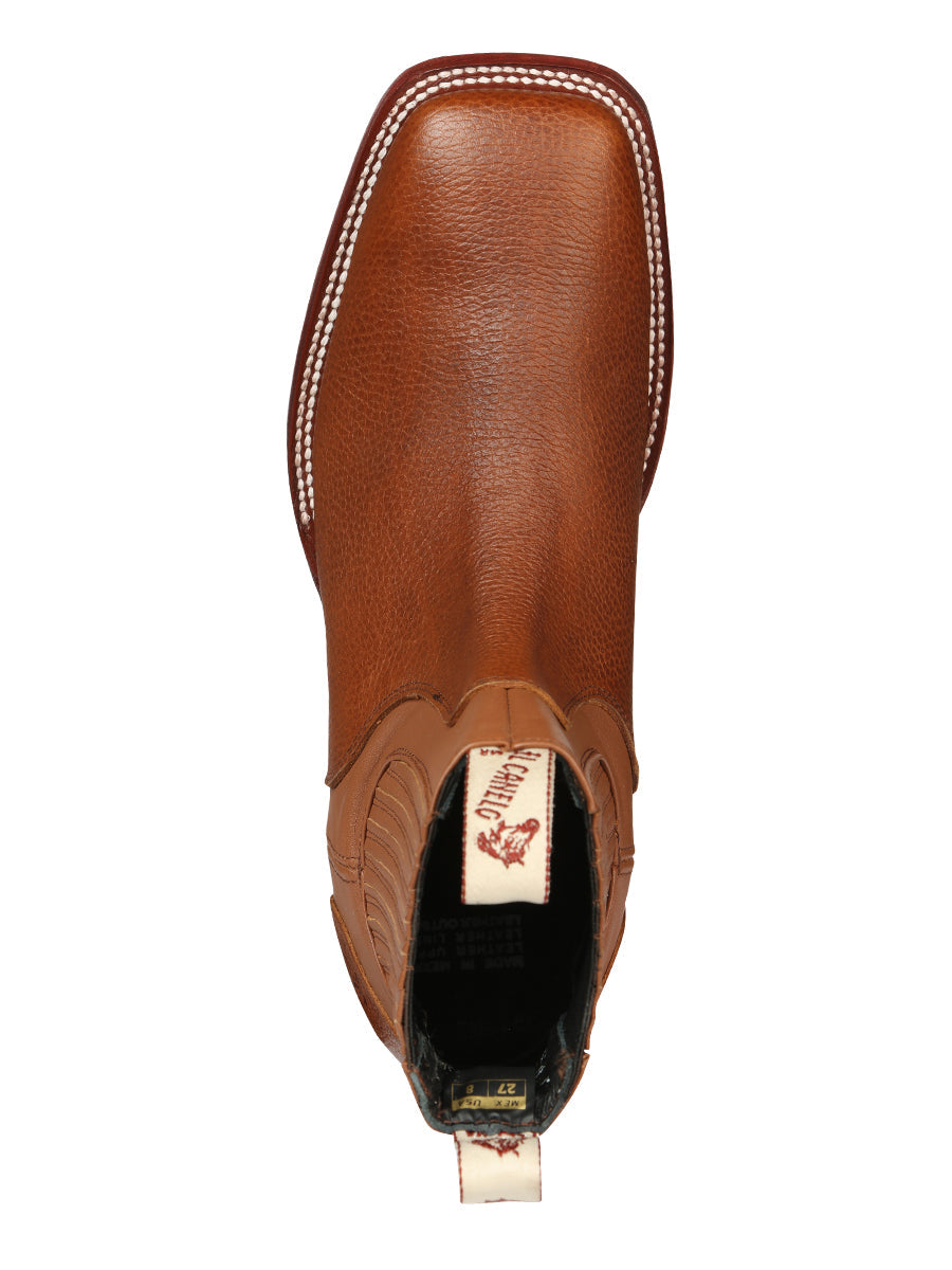 El Canelo Men’s Ankle Boots - Caisson Tan 45209 — view 9