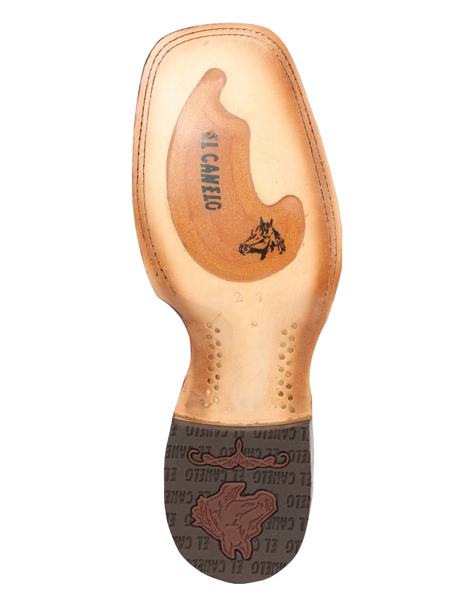 El Canelo Men’s Ankle Boots - Caisson Choco 45210 — view 6