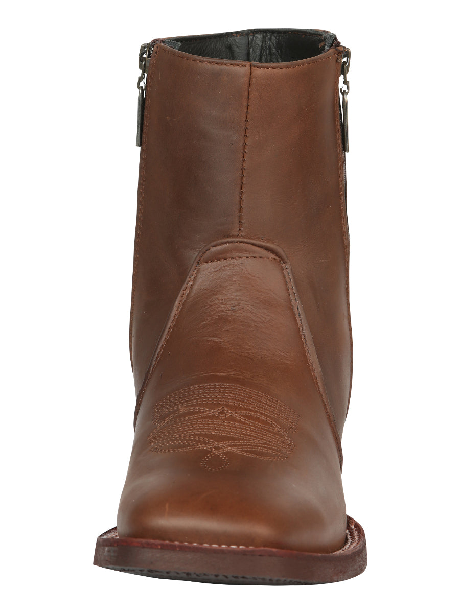 El Canelo Men’s Ankle Boots - Crazy Leather Wood 45214 — view 4