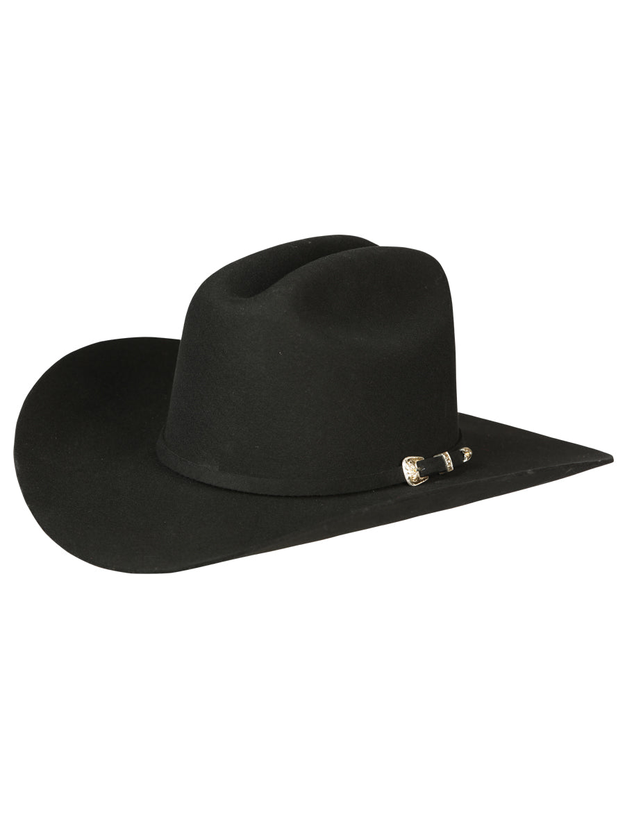El General 50X Premium Wool Cowboy Hat Made in Mexico - "Sinaloa" Black 45247 — view 2