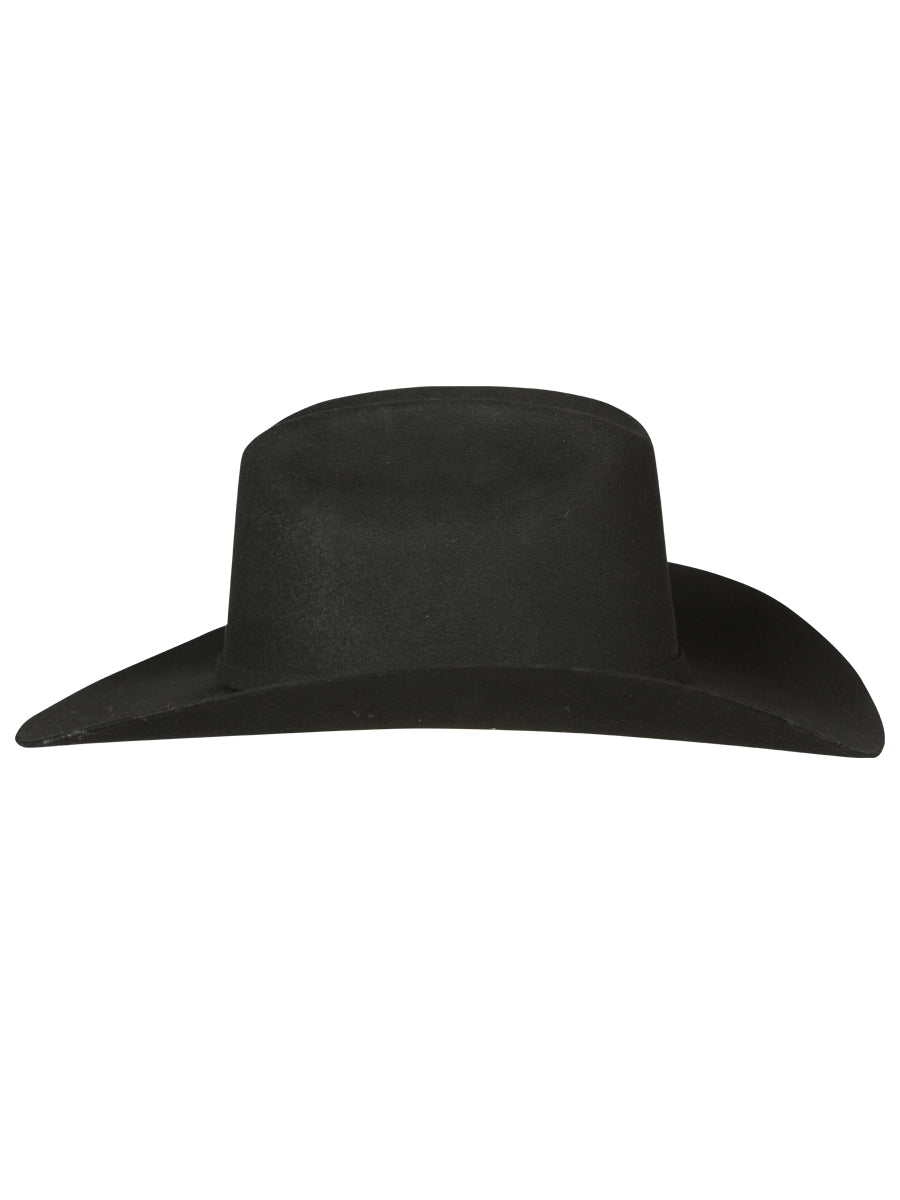 El General 50X Premium Wool Cowboy Hat Made in Mexico - "Sinaloa" Black 45247 — view 5