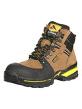 Procliff Men’s Work Shoes with Laces and Toe Cap - Nobuck Maple 45286
