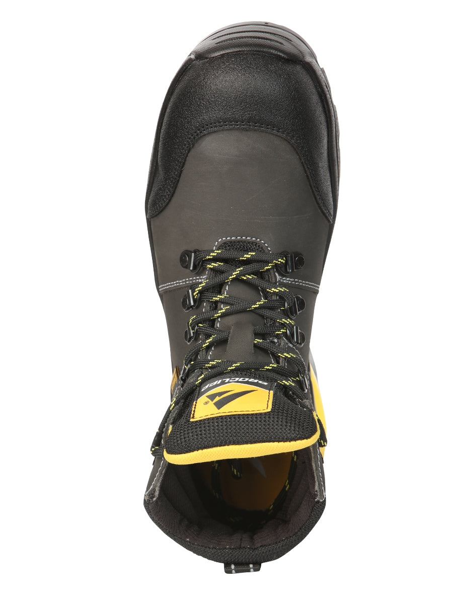ProCliff Men’s Steel Toe Lace-up Work Shoes - Made in Mexico - Nubuck Grey 45288 — view 9