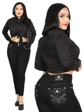 Centenario Hip-Up Skinny Denim Jeans - Black 45318