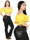 Centenario Bootcut Denim Jeans - Black 45322